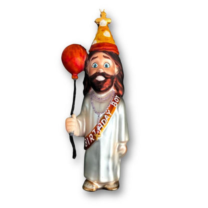 Cheeky Ornaments - Handcrafted Glass Holiday Decorations, Funny & Bold, Lightweight, Perfect for Gag Gifts & Office Parties, 5-7 Inches, under 1 Pound, Unique Holiday Gift