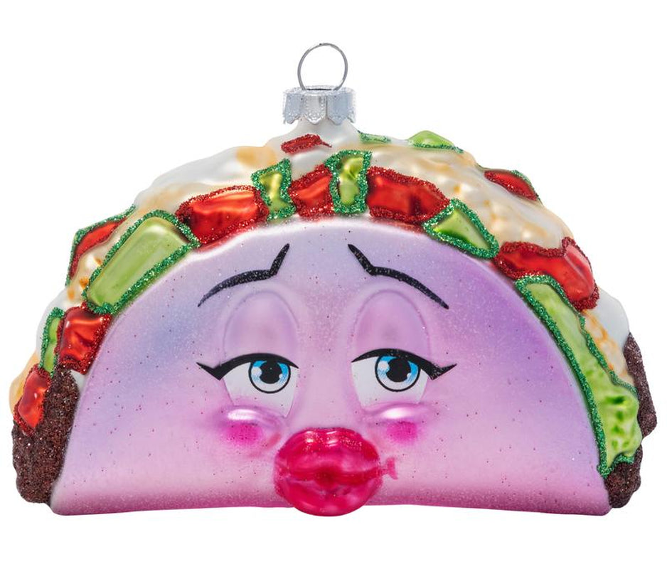 Cheeky Ornaments - Handcrafted Glass Holiday Decorations, Funny & Bold, Lightweight, Perfect for Gag Gifts & Office Parties, 5-7 Inches, under 1 Pound, Unique Holiday Gift
