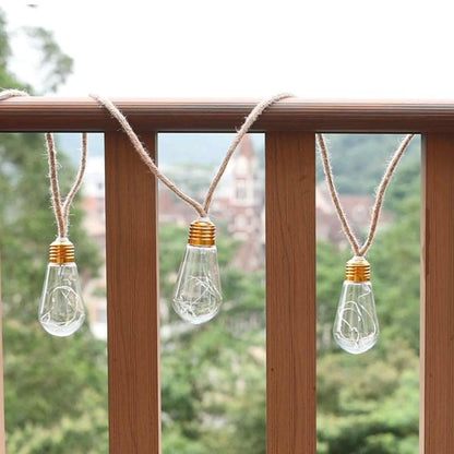 Funny Lamp Outdoor Patio LED Solar String Lights, 16 Shatterproof Bulbs, 26Ft Waterproof Solar String Lights with 8 Lighting Modes – Suitable for Decorating Patios, Courtyards, Gardens, Living Rooms & Bedrooms Funny Light